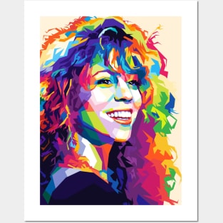 Mariah Carey Wpap Pop Art Posters and Art